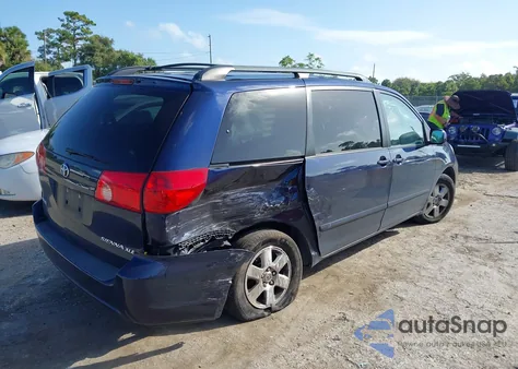 2006 Toyota Sienna Xle из США, поврежденный, VIN 5TDZA22C16S470857